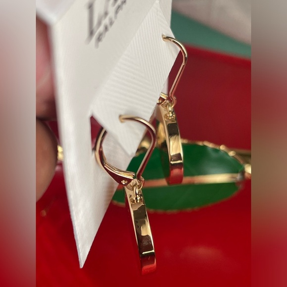 Lauren Ralph Lauren Gold Circle Earrings - Picture 8 of 10